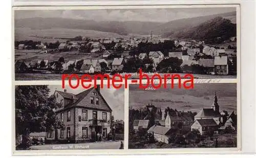 78716 Mehrbild Ak Luftkurort Allenbach Gasthaus W. Ehrhardt, Schloß 1939