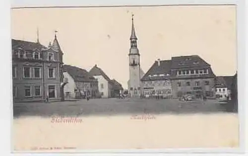 39341 Ak Siebenlehn Marktplatz um 1910