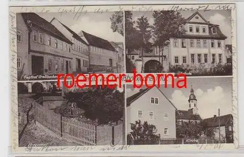 82891 Mehrbild Ak Gruß aus Großbockedra Thür. b. Stadtroda Gasthof usw. 1940