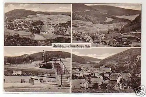 29388 Mehrbild Ak Steinbach Hallenberg Thüringen 1959