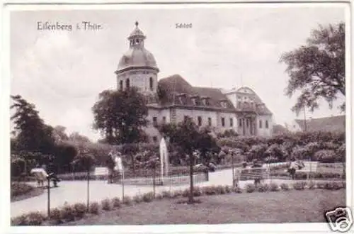 28111 Ak Eisenberg in Thüringen Schloß 1935