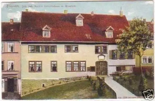 26076 Ak Eisenach Bach´s Geburtshaus m. Museum 1921