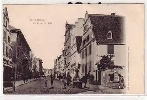 54245 Ak Darmstadt Alexanderstrasse um 1900