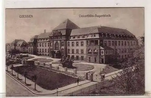 48980 Feldpost Ak Giessen Universitäts Augenklinik 1916