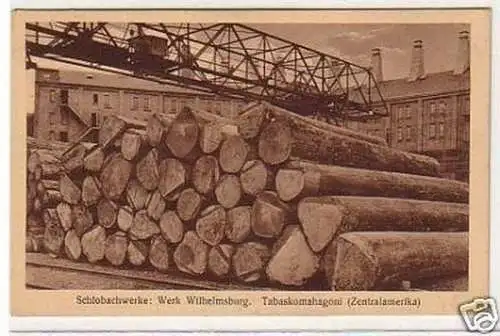 32603 Ak Schlohbachwerke Werk Hamburg Wilhelmsburg 1930