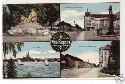 21748 Feldpost Mehrbild Ak Neu Ruppin 1914