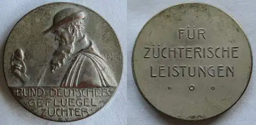 seltene Medaille Bund deutscher Geflügel Züchter 1914 (116347)