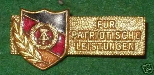 DDR Orden für patriotische Leistungen in Gold