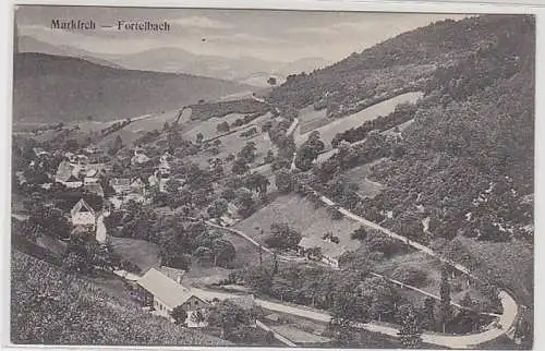 50281 Feldpost Ak Markirch im Elsass Fortelbach 1915