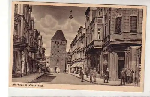 25293 Feldpost Ak Chojnice Ul. Czluchowska 1939