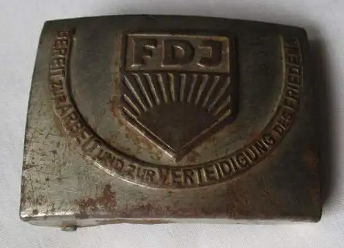 Original Koppelschloss der FDJ Freie Deutsche Jugend 50er Jahre (127580)