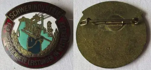 DDR Medaille für ausgezeichnete Leistungen im Wettbewerb Schwerindustrie(126585)