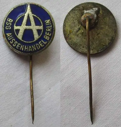 DDR Sport Anstecknadel Mitgliedsabzeichen BSG Außenhandel Berlin (149832)