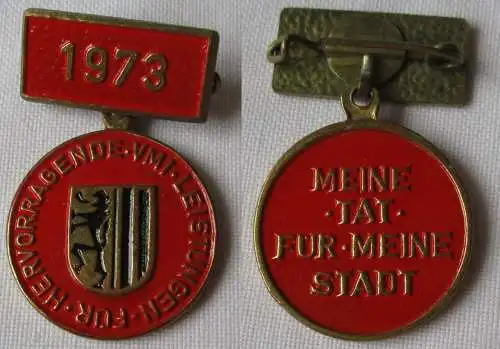 DDR Medaille Dresden für hervorragende VMI Leistungen 1973 (108713)