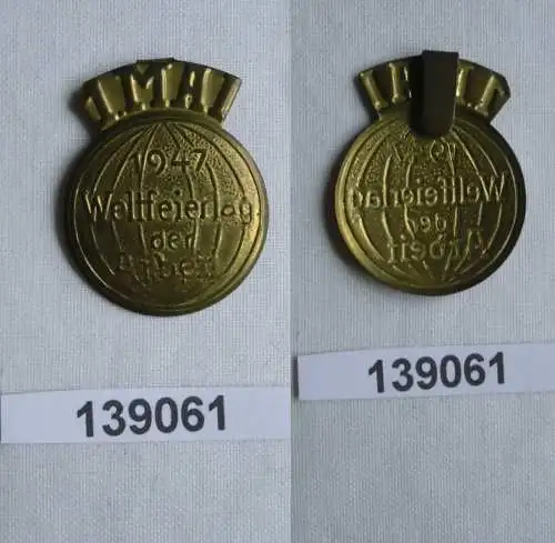 DDR Abzeichen 1. Mai 1947 Weltfeiertag der Arbeit (139061)