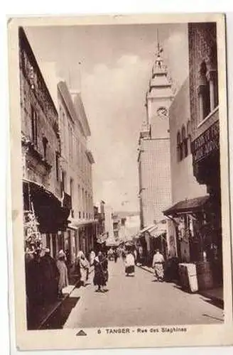 50869 Ak Tanger Marokko Rue des Siaghines 1937