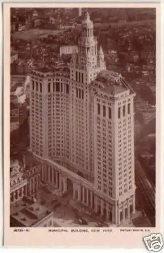 29928 Foto Ak New York Municipal Building um 1930