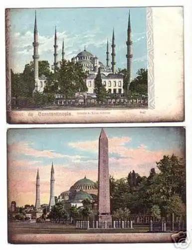 14587/2 Ak Salut de Constantinoble Moschee um 1910