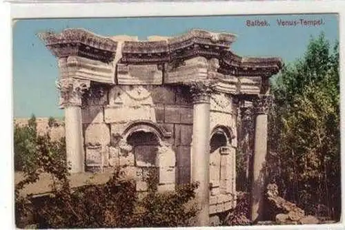 44397 Ak Balbek Baalbek Venus Tempel Libanon um 1910