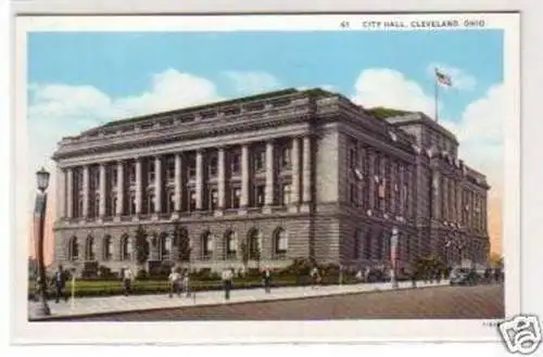 30976 Ak Cleveland Ohio City Hall um 1930