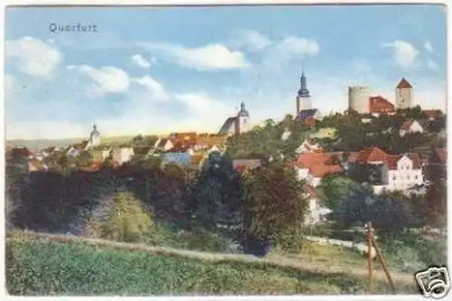 16351 Ak Querfurt Totalansicht 1912