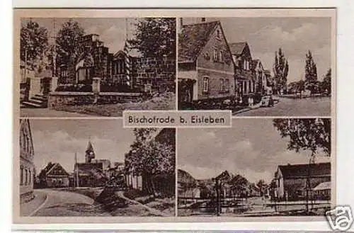 11009 Mehrbild Ak Bischofrode bei Eisleben 1955