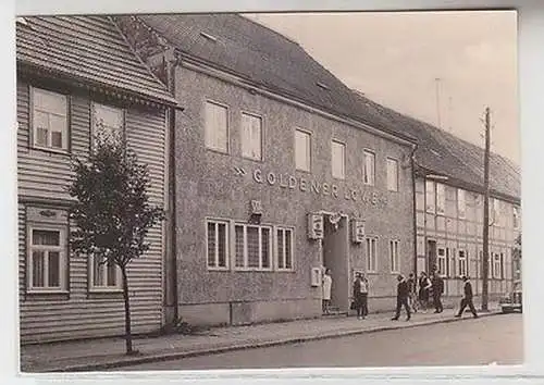 44163 Ak Günthersberge Konsum Gaststätte "Goldener Löwe" 1980