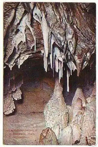 06334 Ak Hermannshöhle bei Rübeland Harz Krystallkammer