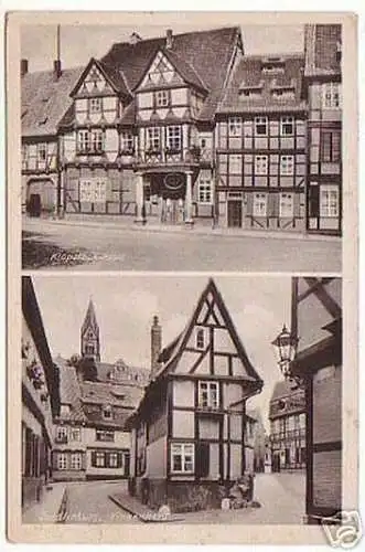 07098 Ak Quedlinburg Klopstock Haus, Finkenherd 1943