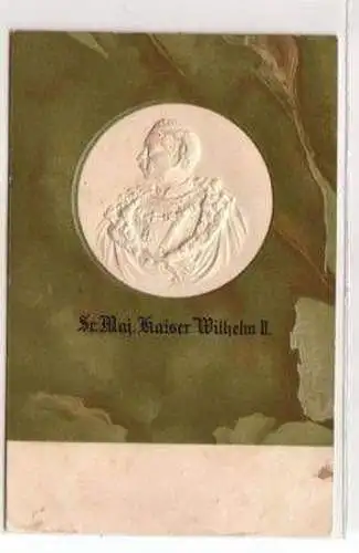 45940 Präge Ak Sr. Maj. Kaiser Wlihelm II um 1910