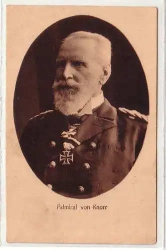 91029 Ak Admiral Ernst Hugo Eduard Wilhelm Heinrich von Knorr 1915