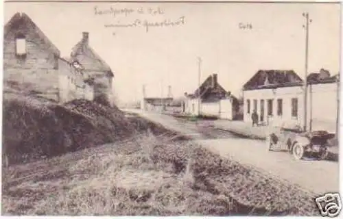 25121 Ak Cuts Straßenansicht Frankreich um 1915