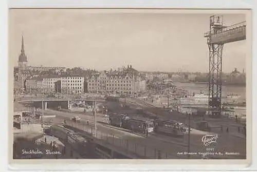 42543 Foto Ak Stockholm Slussen 1938