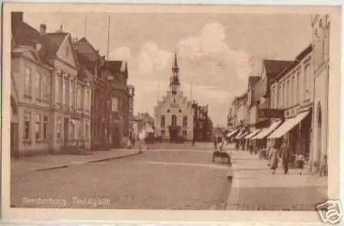 12595 Ak Sønderborg/ Sonderburg Dänemerk Perlegade 1930