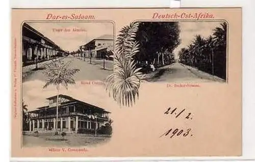 19252 Ak Dar-es-Salaam DOA Hotel Central 1903