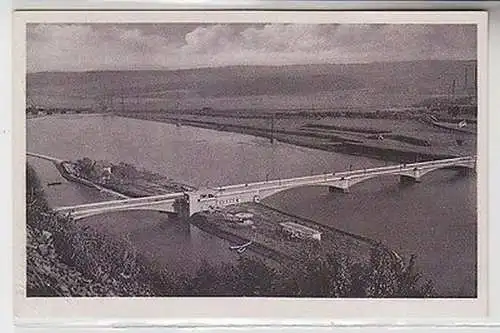 65281 Ak Insel Gasthof im Hengsteysee mit Hohensyburg Brücke 1935