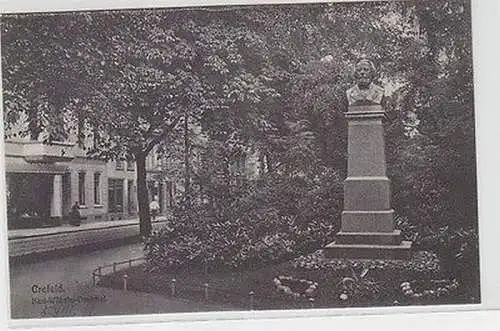 63170 AK Crefeld Karl-Wilhelm-Denkmal um 1920