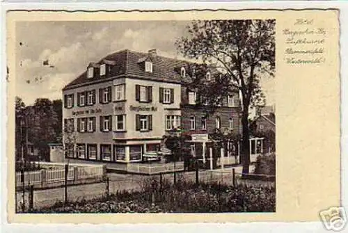 04923 Ak Flammersfeld Westerwald Hotel 1941