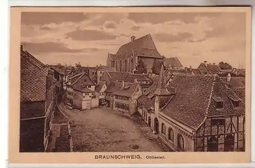 60438 Ak Braunschweig Ottilienteil um 1930