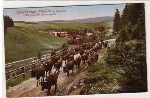 57792 Ak Höhenkurort Altenau im Oberharz die Altenauer Damenkapelle 1935