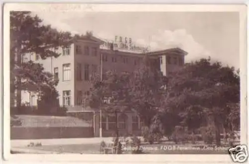 00004 Ak Seebad Zinnowitz FDGB Ferienheim 1954