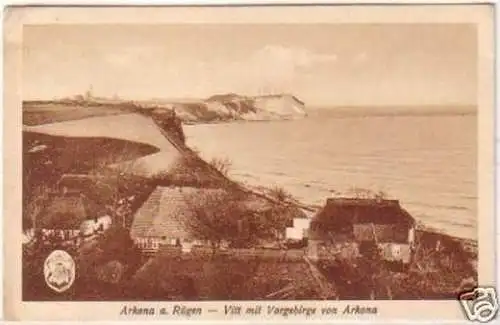 20132 Ak Arkona auf Rügen Vitt mit Vorgebirge 1929