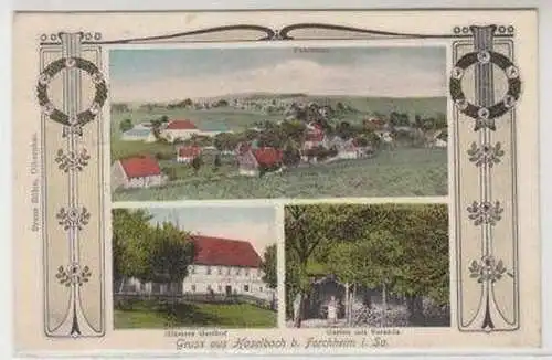 46139 Mehrbild Ak Gruß aus Haselbach bei Forchheim 1907