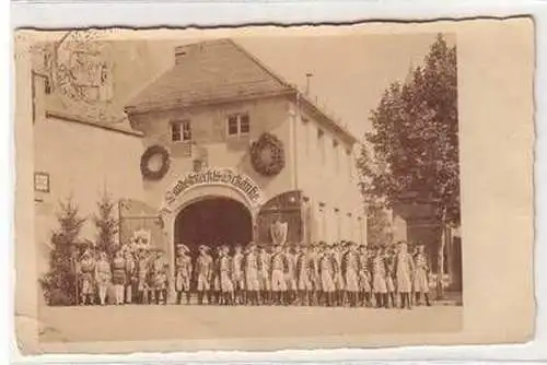 24056 Foto Ak Bautzen Landsknechts Schänke 1933