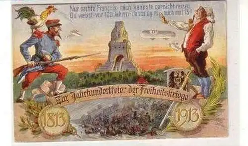 50100 Ak Leipzig Jahrhundertfeier Freiheitskriege 1913