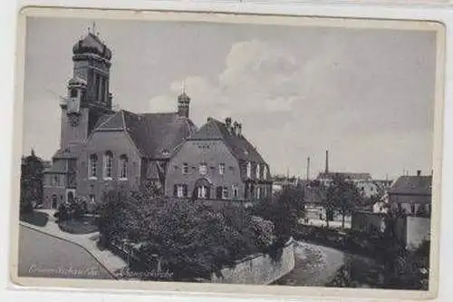 27243 Ak Crimmitschau Sa. Johanniskirche 1957