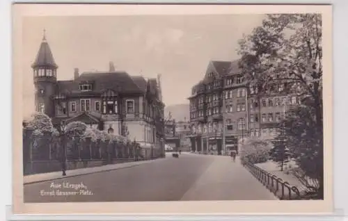 67430 AK Aue im Erzgebirge - Ernst Gessner-Platz um 1930