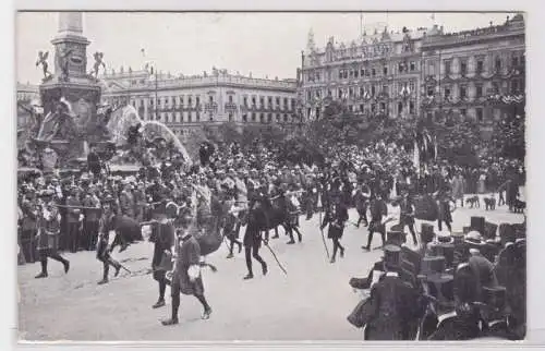 82819 Ak Historischer Festzug zur Universitäts Jubelfeier in Leipzig 1909, Nr.14