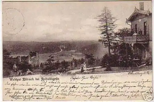 07828 Ak Waldgut Zöbisch bei Reiboldsgrün 1899