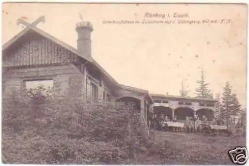 27305 Ak Altenberg Unterkunftshaus Geisinberg um 1920